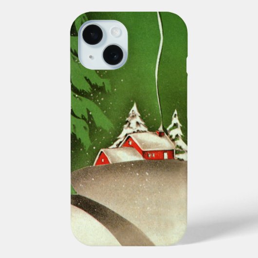 Kerstmis in het Parlement in de boswinter Case-Mate iPhone Case (Achterkant)