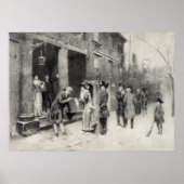 Kerstmis in het poster van de koloniale Times (Voorkant)