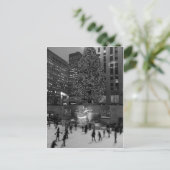 Kerstmis in het Rockefeller Center | New York City Briefkaart (Staand voorkant)