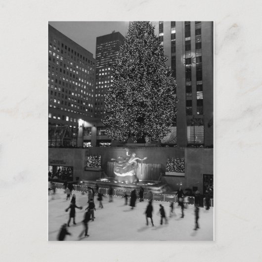 Kerstmis in het Rockefeller Center | New York City Briefkaart (Voorkant)