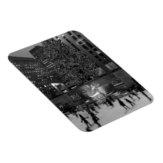 Kerstmis in het Rockefeller Center - NYC Magneet (Rechterzijde)