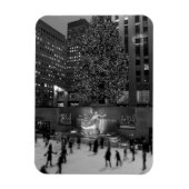 Kerstmis in het Rockefeller Center - NYC Magneet (Verticaal)