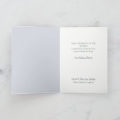 Kerstmis in het winterlandschap van Kentucky Feestdagen Kaart (Binnen)