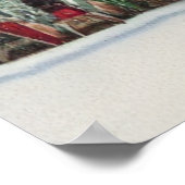 Kerstmis in huis | AI Art Poster (Hoek)