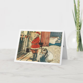 Kerstmis in Japan Feestdagen Kaart