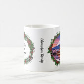 Kerstmis in Japan of ander land foto monogram Koffiemok (Center)