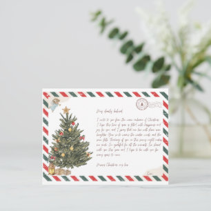 Kerstmis in jou briefkaart