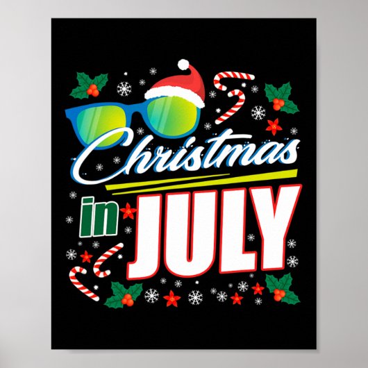 Kerstmis in juli 1 poster (Voorkant)
