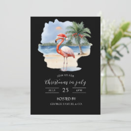 Kerstmis in juli Aangepaste bedrijfsnaam Logo & Te Kaart