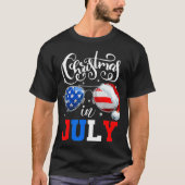 Kerstmis in juli American Sunbril Summer Part T-shirt (Voorkant)