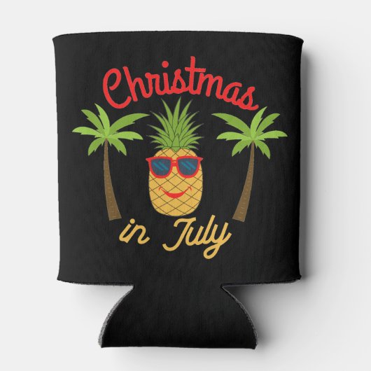 Kerstmis in juli anananas blikjeskoeler (Achterkant)