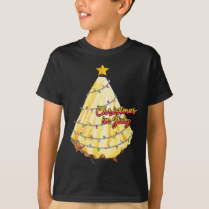 Kerstmis in juli Ananas Kerstboom Zomer T-shirt