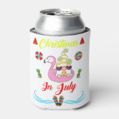 Kerstmis in juli blikjeskoeler (Blikje Voorkant)