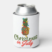 Kerstmis in juli blikjeskoeler (Blikje Voorkant)