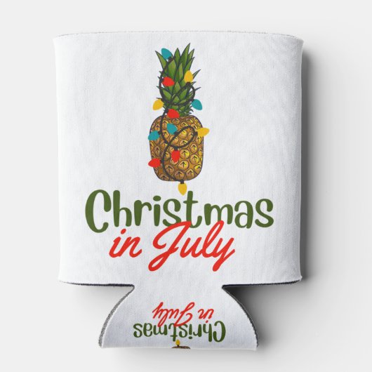 Kerstmis in juli blikjeskoeler (Achterkant)