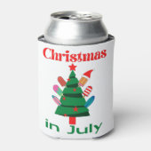 Kerstmis in juli blikjeskoeler (Blikje Voorkant)