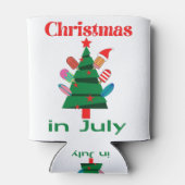 Kerstmis in juli blikjeskoeler (Achterkant)