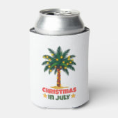 Kerstmis in juli blikjeskoeler (Blikje Voorkant)