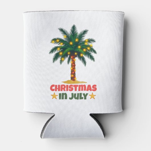 Kerstmis in juli blikjeskoeler (Voorkant)