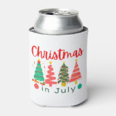 Kerstmis in juli blikjeskoeler (Blikje Voorkant)