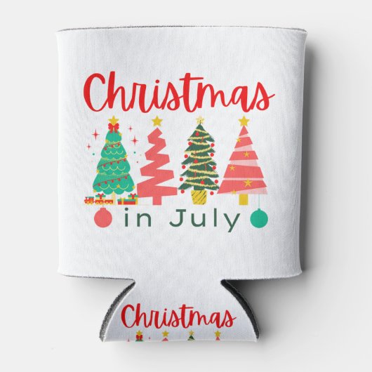 Kerstmis in juli blikjeskoeler (Voorkant)