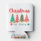 Kerstmis in juli blikjeskoeler (Achterkant)
