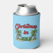 Kerstmis in juli blikjeskoeler (Blikje Voorkant)
