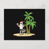 Kerstmis in juli briefkaart (Voorkant)