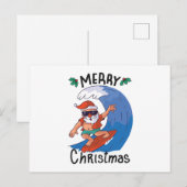 Kerstmis in juli briefkaart (Voorkant / Achterkant)