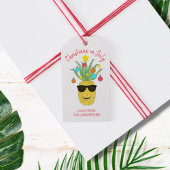 Kerstmis in juli cadeaulabel