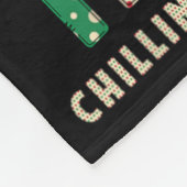 Kerstmis in juli Chillin Cats Flamingo Float Meow Fleece Deken (Hoek)