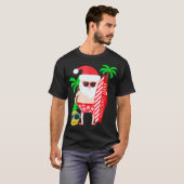 Kerstmis in juli Costume Clothing Santa T-shirt (Voorkant volledig)