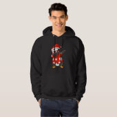 Kerstmis in juli Dabbing Pinguïn Hoodie (Voorkant volledig)