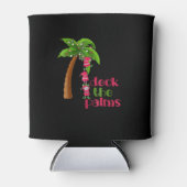 Kerstmis in juli doorsnee kermis blikjeskoeler (Voorkant)