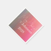 Kerstmis in juli Familiefeest Servet (Hoek)