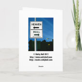 Kerstmis in juli feestdagen kaart (Achterkant)