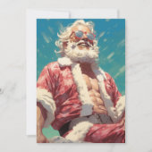 Kerstmis in juli feestdagenkaart (Voorkant)