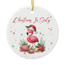 Kerstmis in juli Flamingo