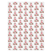 Kerstmis in juli Flamingo Tafelkleed (Voorkant)