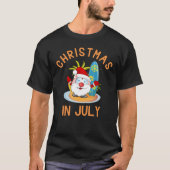 Kerstmis in juli, Funny Summer T-shirt (Voorkant)