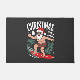 Kerstmis in juli Funny xmas Kerstmis Kerstman Stra Deurmat