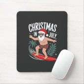 Kerstmis in juli Funny xmas Kerstmis Kerstman Stra Muismat (Met muis)