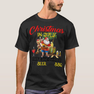 Kerstmis in juli: geen melk en koekjes boren gewoo t-shirt