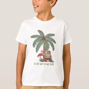 Kerstmis in juli genieten van wat zon t-shirt