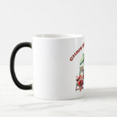 Kerstmis in juli Grappige Beach Santa's Vakantie Magische Mok (Links)