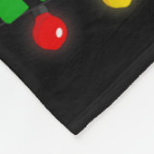 Kerstmis in juli Grappige Sneeuwman Beach Zomer Ha Fleece Deken (Hoek)