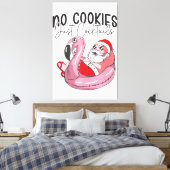 Kerstmis in juli Grappige Zomer Kerstmis Canvas Afdruk (Insitu (Slaapkamer))