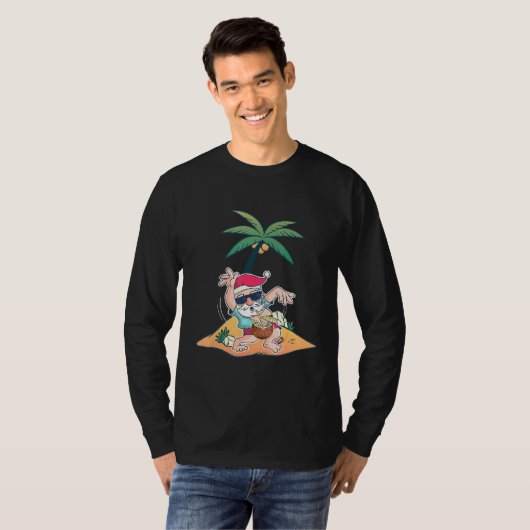 Kerstmis in juli H T-shirt (Voorkant volledig)