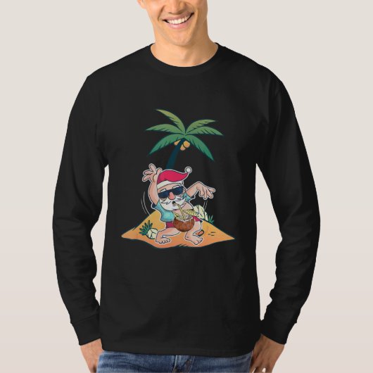Kerstmis in juli H T-shirt (Voorkant)