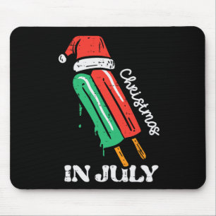 Kerstmis In Juli Ijslolly Kerstman Kerst Zomer Her Muismat
